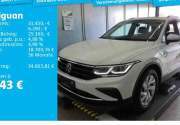 VW Tiguan 49.519 km 30.950 &euro; Frankfurt 60326
