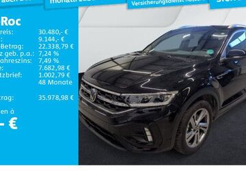 VW T-Roc 9.362 km 30.480 &euro; Frankfurt 60326