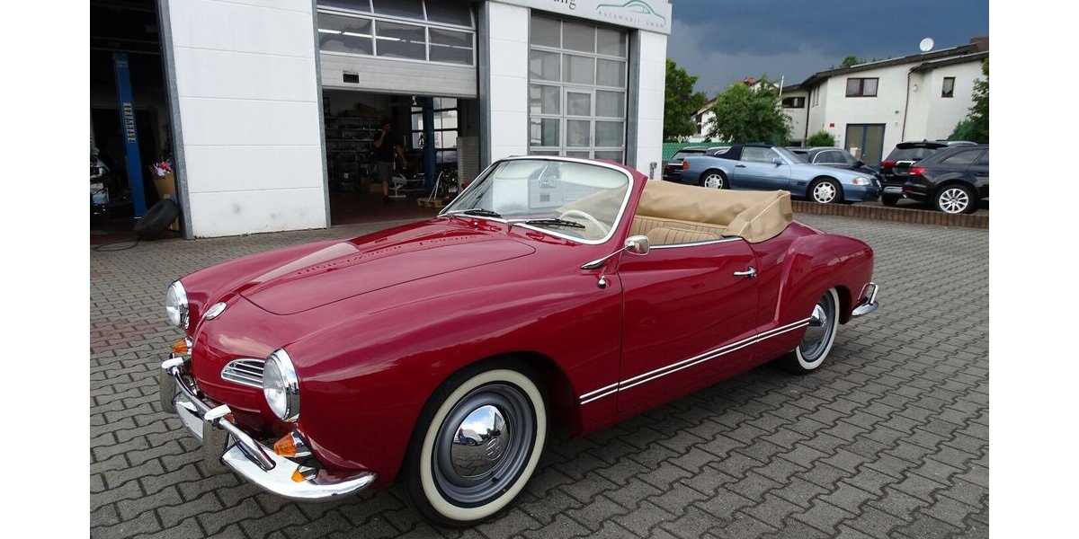 VW Karmann Ghia Cabrio vollständig restauriert 1.200 km 63.990 &euro; Rodgau 63110