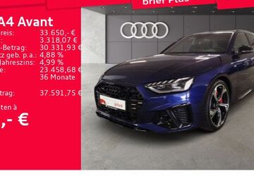 Audi A4 44.422 km 33.650 &euro; Frankfurt am Main 60314
