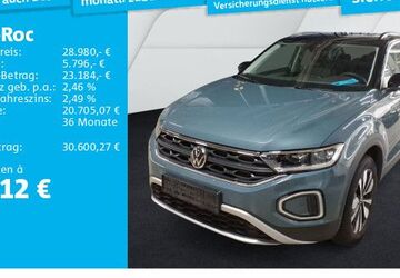 VW T-Roc 25.460 km 28.980 &euro; Frankfurt 60326