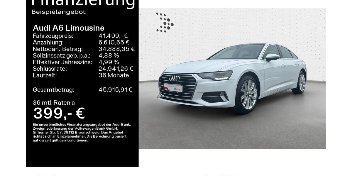 Audi A6 28.800 km 40.899 &euro; Hanau 63452
