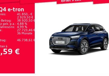 Audi Q4 e-tron 8.484 km 41.450 &euro; Frankfurt am Main 60326