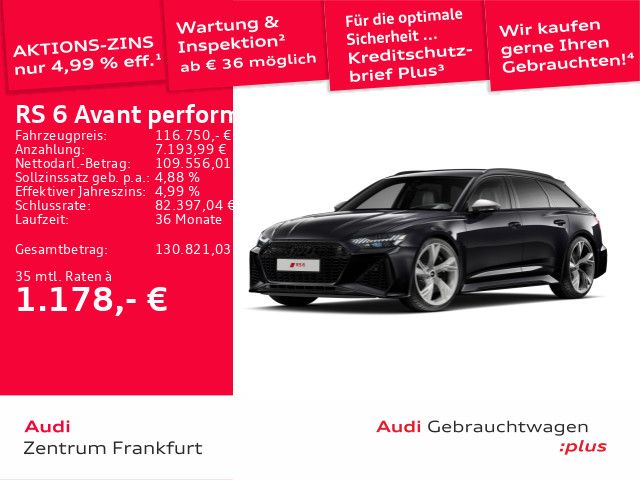 Audi RS6 18.487 km 115.850 &euro; Frankfurt am Main 60314