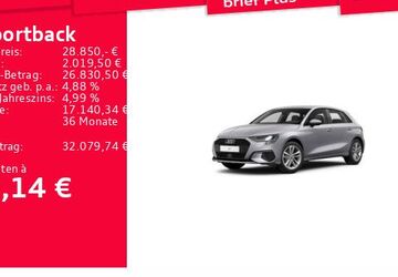 Audi A3 28.452 km 28.450 &euro; Frankfurt am Main 60314