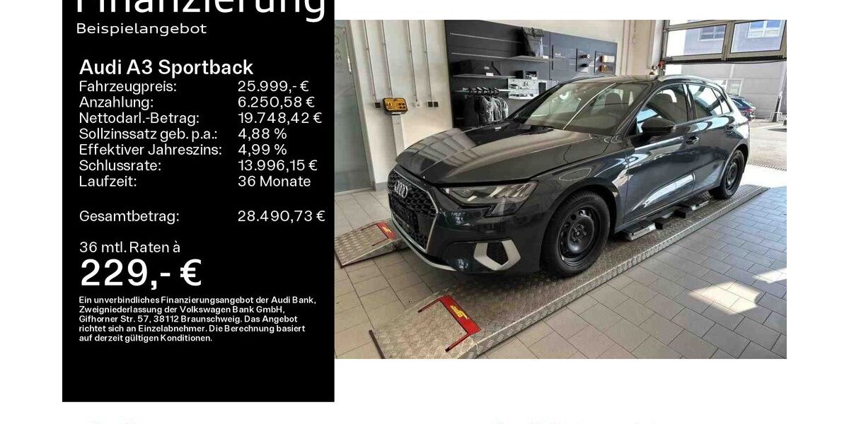 Audi A3 43.100 km 25.789 &euro; Hanau 63452