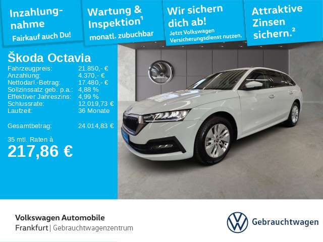 Skoda Octavia 53.953 km 21.850 &euro; Frankfurt 60326