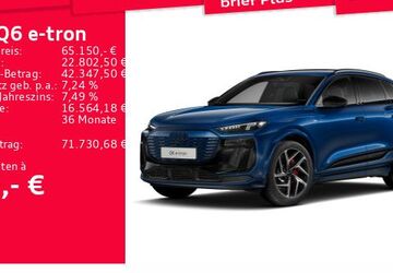 Audi Q6 e-tron 6.312 km 65.150 &euro; Frankfurt am Main 60314