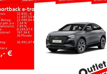 Audi Q4 e-tron 76.261 km 31.450 &euro; Frankfurt am Main 60314
