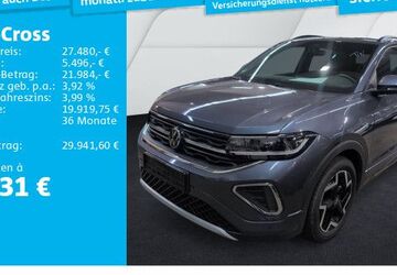 VW T-Cross 16.285 km 27.480 &euro; Frankfurt 60326