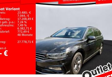 VW Passat Variant 96.387 km 23.480 &euro; Frankfurt 60326