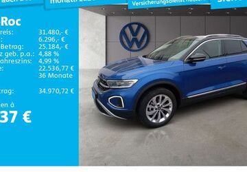 VW T-Roc 9.050 km 31.480 &euro; Hanau 63452