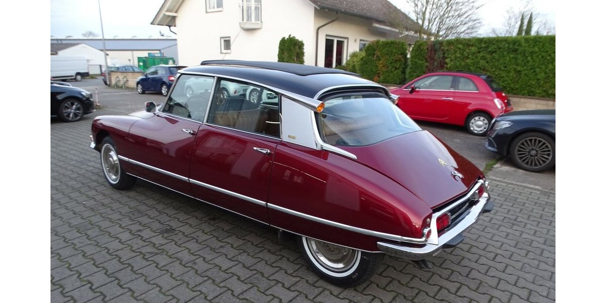 Citroen DS 20 Pallas ein Traum in rouge cornaline 1.200 km 84.900 &euro; Rodgau 63110