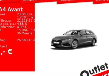 Audi A4 82.294 km 23.850 &euro; Frankfurt am Main 60314