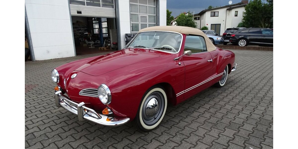 VW Karmann Ghia Cabrio vollständig restauriert 1.200 km 63.990 &euro; Rodgau 63110