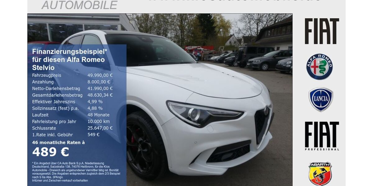 Alfa Romeo Stelvio 66.353 km 49.990 &euro; Dreieich 63303