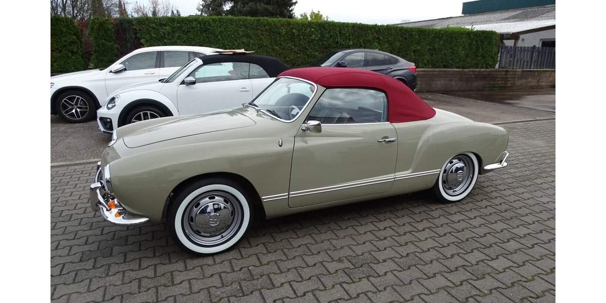 VW Karmann Ghia Cabrio vollständig restauriert 1.200 km 63.900 &euro; Rodgau 63110