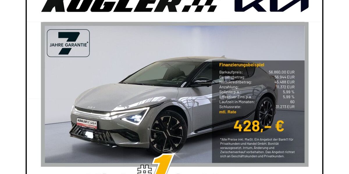 Kia EV6 12.500 km 56.860 &euro; Rosbach | Frankfurt Nord 61191