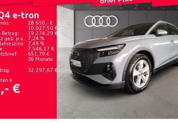 Audi Q4 e-tron 67.033 km 27.850 &euro; Frankfurt am Main 60314