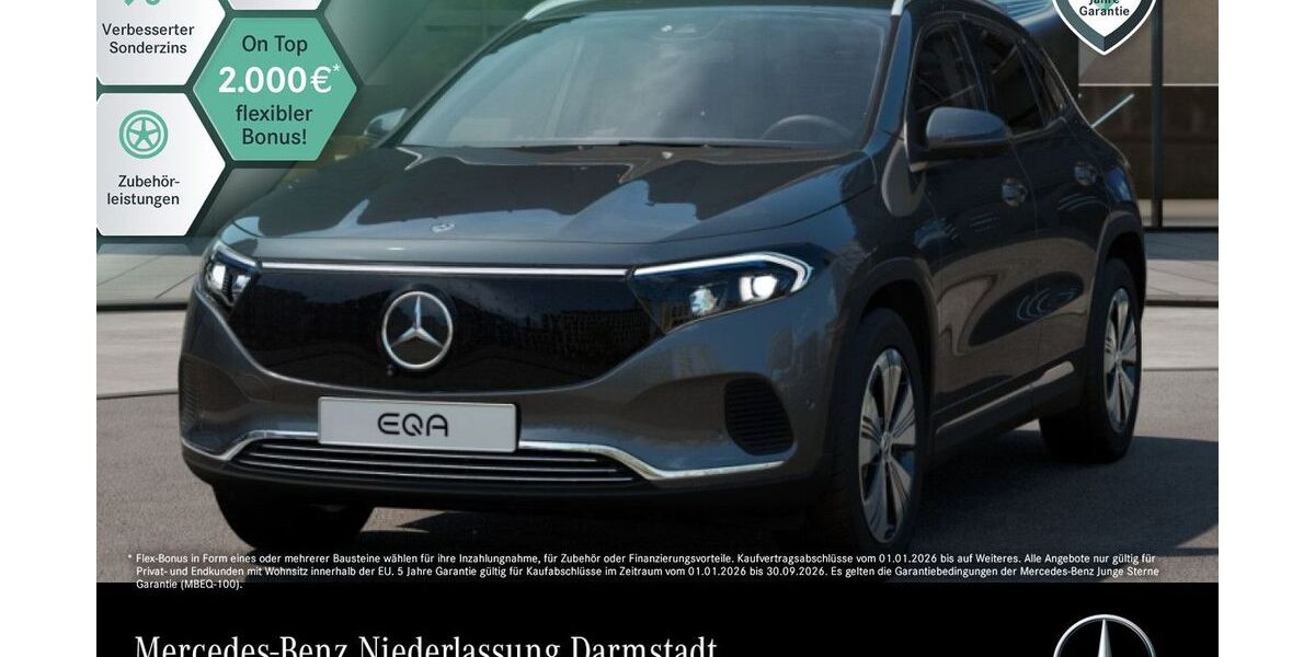Mercedes-Benz EQA 19.964 km 38.790 &euro; Darmstadt 64295