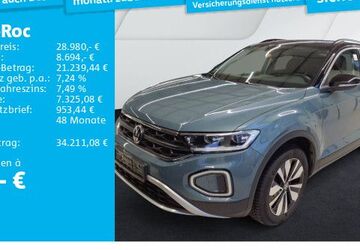 VW T-Roc 25.564 km 28.980 &euro; Hanau 63452