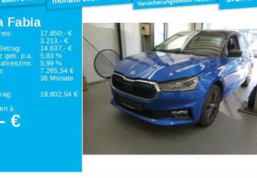 Skoda Fabia 80.440 km 17.850 &euro; Frankfurt 60326
