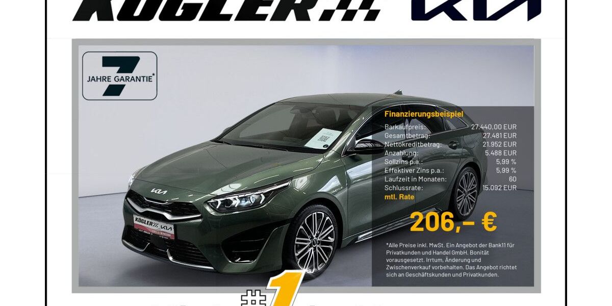 Kia pro ceed / ProCeed 4.160 km 27.440 &euro; Rosbach | Frankfurt Nord 61191