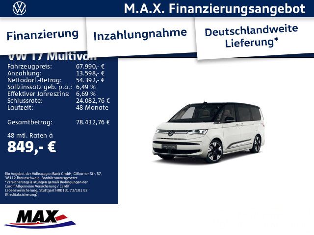 VW T7 Multivan 13.900 km 67.990 &euro; Offenbach 63069