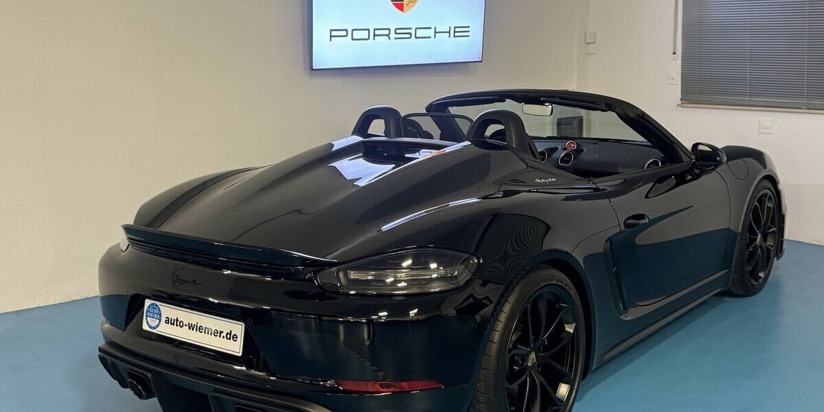 Porsche 718 Boxster Spyder APPROVED/Schalensitze/Chrono 6.800 km 103.500 &euro; Dreieich 63303