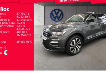 VW T-Roc 88.985 km 17.450 &euro; Frankfurt am Main 60314