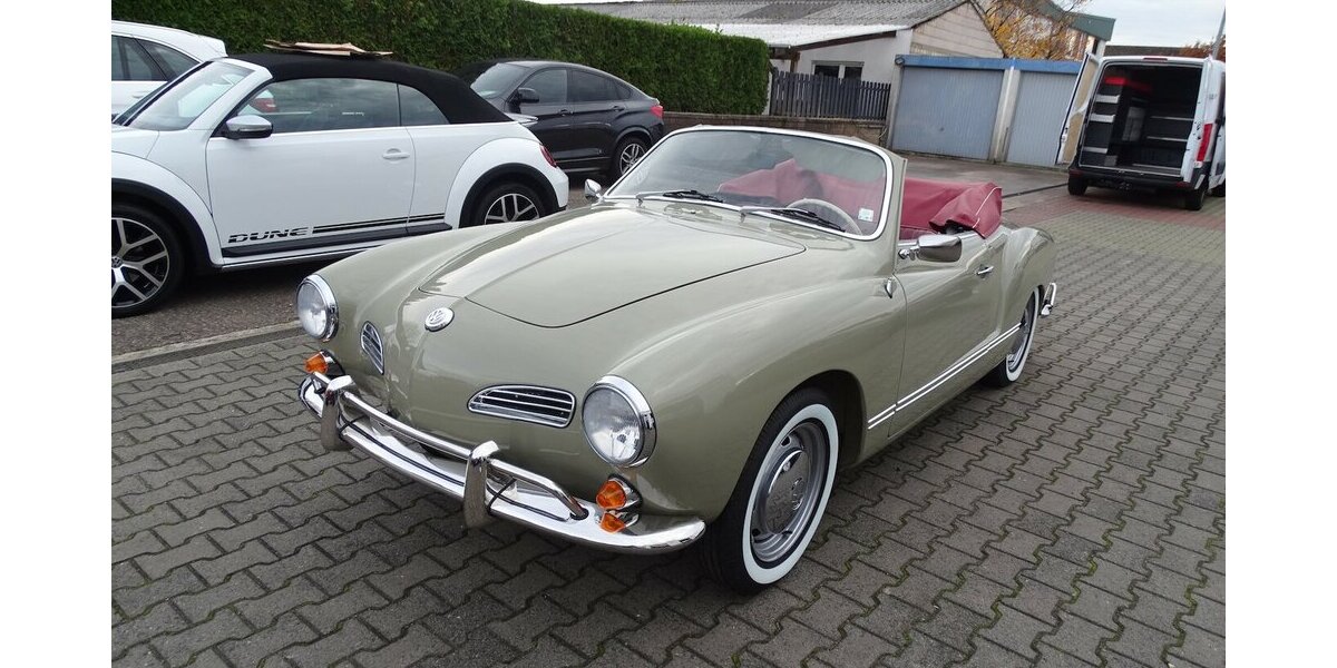 VW Karmann Ghia Cabrio vollständig restauriert 1.200 km 63.900 &euro; Rodgau 63110