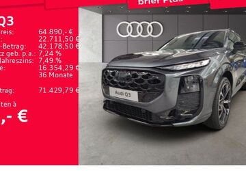 Audi Q3 9.900 km 64.560 &euro; Frankfurt am Main 60314