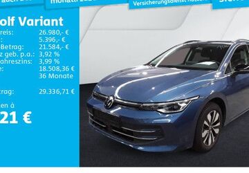 VW Golf 27.152 km 26.980 &euro; Frankfurt 60326