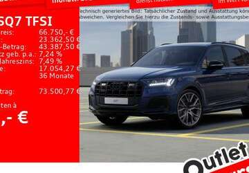 Audi SQ7 88.955 km 66.750 &euro; Frankfurt am Main 60314