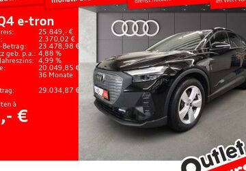 Audi Q4 e-tron 21.821 km 24.850 &euro; Frankfurt am Main 60326