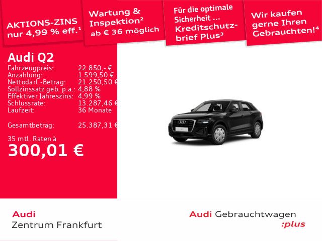Audi Q2 11.524 km 21.450 &euro; Frankfurt am Main 60314