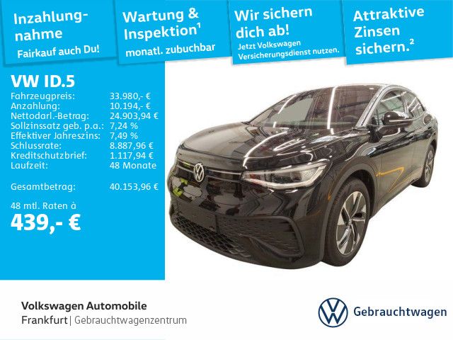 VW ID.5 13.775 km 33.980 &euro; Frankfurt 60326