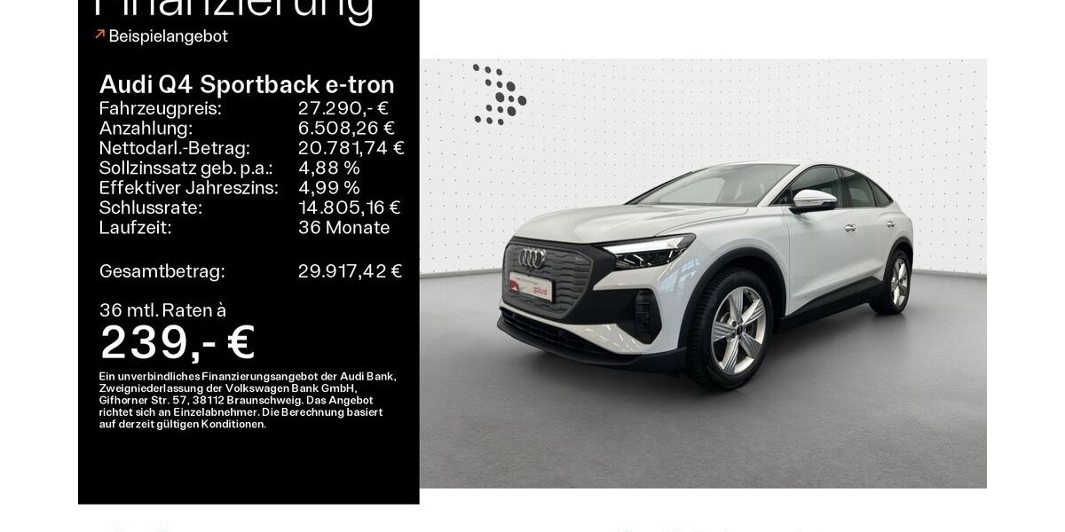 Audi Q4 e-tron 97.628 km 27.290 &euro; Hofheim 65719