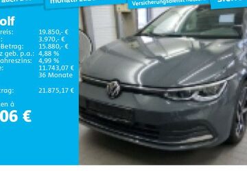 VW Golf 62.156 km 19.850 &euro; Frankfurt 60326