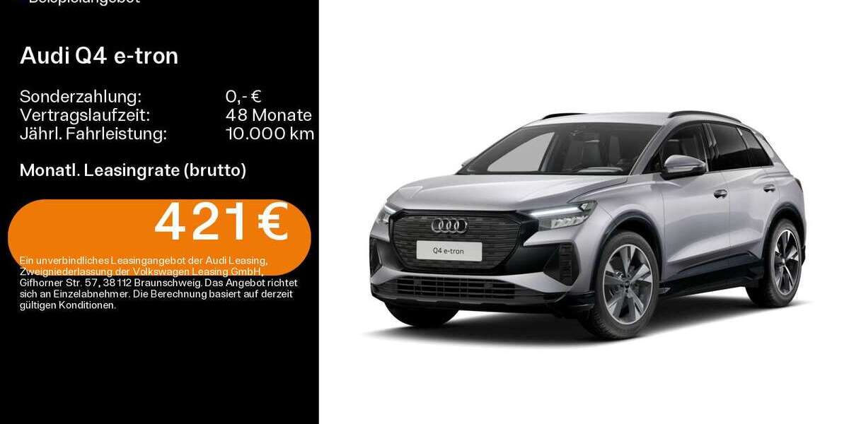 Audi Q4 e-tron 11.700 km 48.589 &euro; Hanau 63452