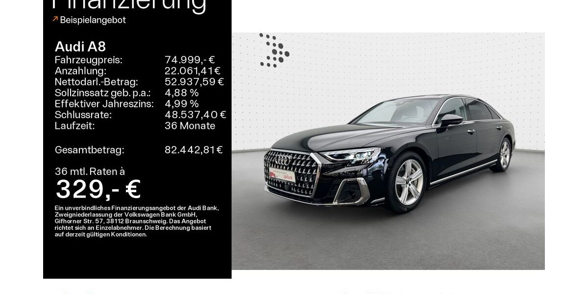 Audi A8 22.595 km 69.990 &euro; Hofheim 65719