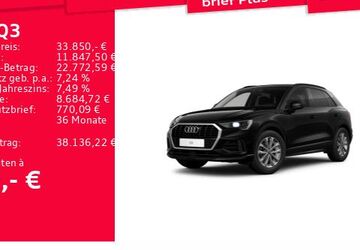 Audi Q3 10.778 km 33.450 &euro; Frankfurt am Main 60314