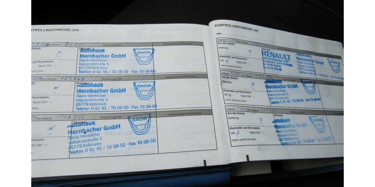 Dacia Sandero Laureate Klimaanlage+ Insp.+ TÜV 09.2027 389.885 km 2.845 &euro; Schwalbach/Taunus 65824