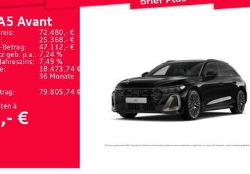 Audi A5 9.900 km 72.480 &euro; Frankfurt am Main 60314