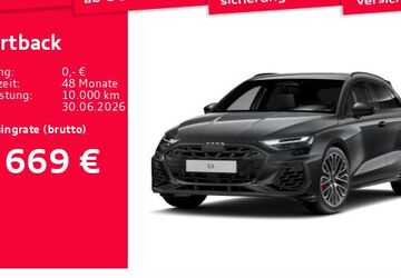 Audi S3 6.089 km 58.950 &euro; Frankfurt am Main 60314