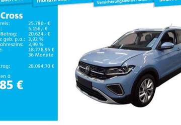 VW T-Cross 24.120 km 25.780 &euro; Hanau 63452