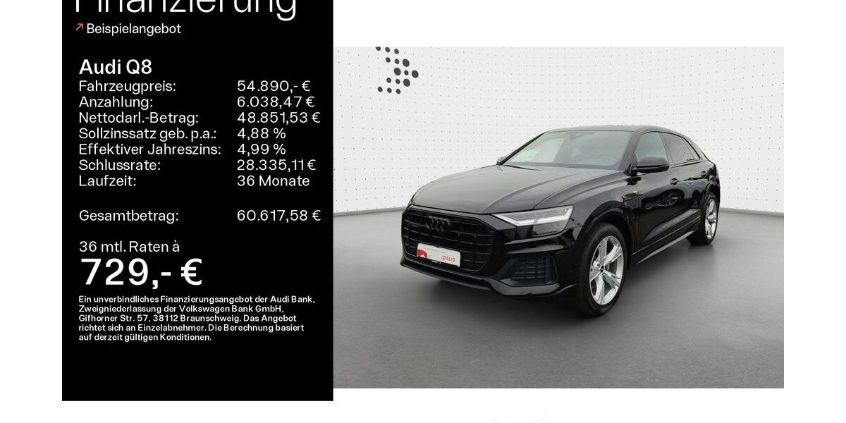 Audi Q8 78.809 km 51.890 &euro; Bad Nauheim 61231