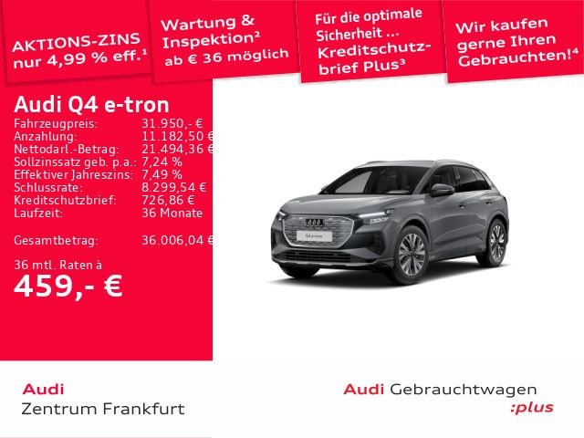 Audi Q4 e-tron 41.561 km 31.950 &euro; Frankfurt am Main 60314