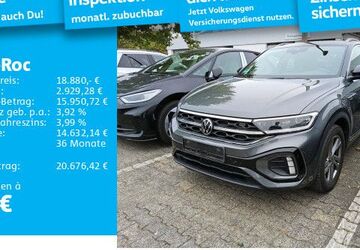 VW T-Roc 47.073 km 18.880 &euro; Frankfurt am Main 60326
