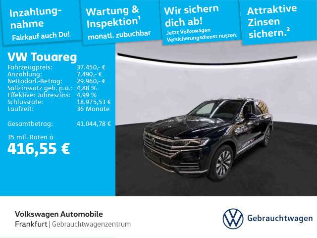 VW Touareg 127.154 km 37.450 &euro; Frankfurt 60326